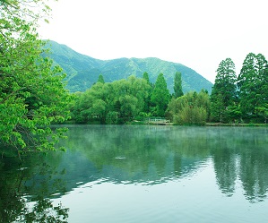 湯布院・散策・金鱗湖2